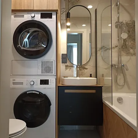 公寓 With An Impressive Terrace On The Roof Of The House 维尔纽斯