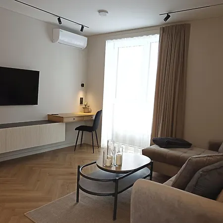 With An Impressive Terrace On The Roof Of The House * Vilnius
