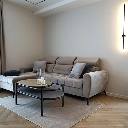 With An Impressive Terrace On The Roof Of The House Apartment Vilnius