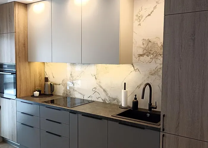 With An Impressive Terrace On The Roof Of The House - Private Free Car Parking Вільнюс